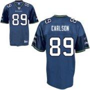 Cheap Seattle Seahawks 89 John Carlson Blue NFL Jersey For Sale
