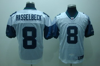 Cheap Seattle Seahawks 8 Matt Hasselbeck White Jerseys For Sale