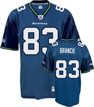 Cheap Deion Branch Jersey 83 Seattle Seahawks Blue Jersey For Sale