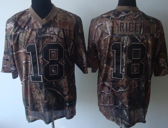 Cheap Seattle Seahawks 18 Sidney Rice Realtree Camo Jersey For Sale