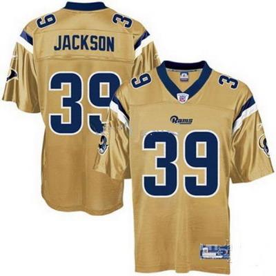 Cheap St. Louis Rams 39 Steven Jackson Yellow Jersey For Sale