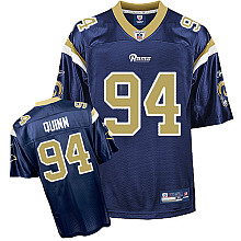 Cheap St Louis Rams 94 Quinn Blue Jersey For Sale
