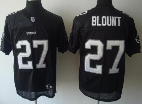 Cheap Tampa Bay Buccaneers 27 LeGarrette Blount Black Shadow NFL Jerseys For Sale