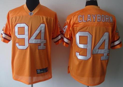 Cheap Tampa Bay Buccaneers 94 Adrian Clayborn Yellow NFL Jersey For Sale