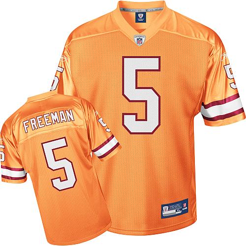Cheap Tampa Bay Buccaneers 5 Josh Freeman Orange Jersey For Sale