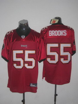 Cheap Tampa Bay Buccanee 55 brooks red Jerseys For Sale