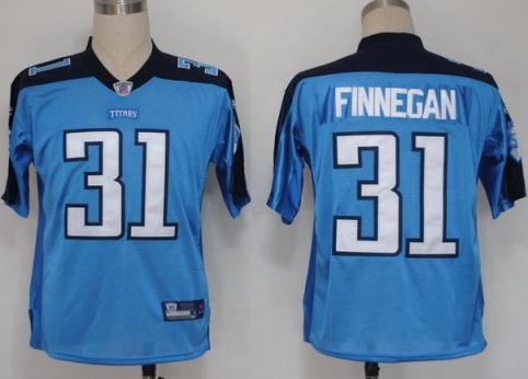Cheap Tennessee Titans 31 Finnegan Light Blue NFL Jerseys For Sale