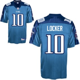 Cheap Tennessee Titans 10 Jake Locker Baby Blue Football Jerseys For Sale