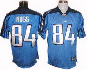 Cheap Tennessee Titans 84 Randy Moss Jersey LT blue Jerseys For Sale