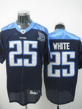 Cheap Tennessee Titans 25 Lendale White black Jerseys For Sale