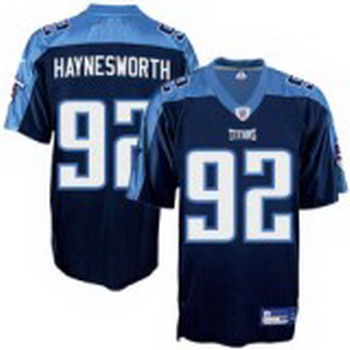 Cheap Tennessee Titans Haynesworth 92 blue jersey For Sale