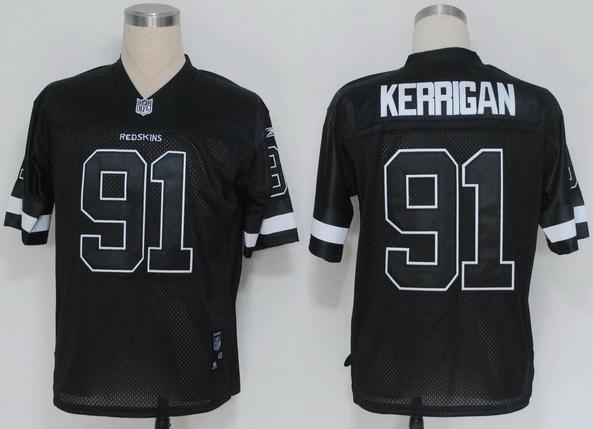 Cheap Washington Redskins 91 Ryan Kerrigan Black NFL Jerseys For Sale