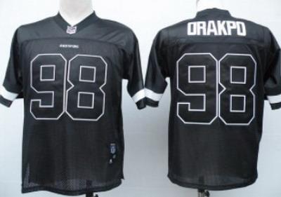 Cheap Washington Redskins 98 Orakpo Black NFL Jerseys For Sale