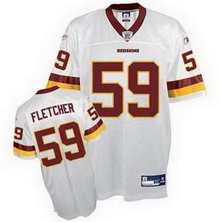 Cheap Washington Redskins 59 London Fletcher White NFL Jersey For Sale