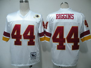Cheap Washington Redskins 44 Riggins White throwback Jerseys For Sale