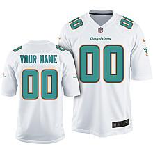 Nike Miami Dolphins Customized White Elite NFL Jersey 2013 New Style Cheap