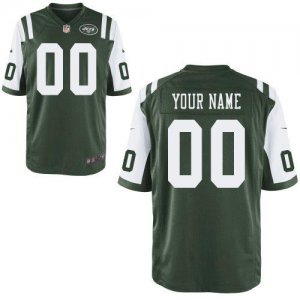 Nike New York Jets Customized Game Team Color Green Nike NFL Jerseys Cheap