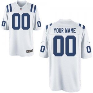 Nike Indianapolis Colts Customized Game White Nike NFL Jerseys Cheap