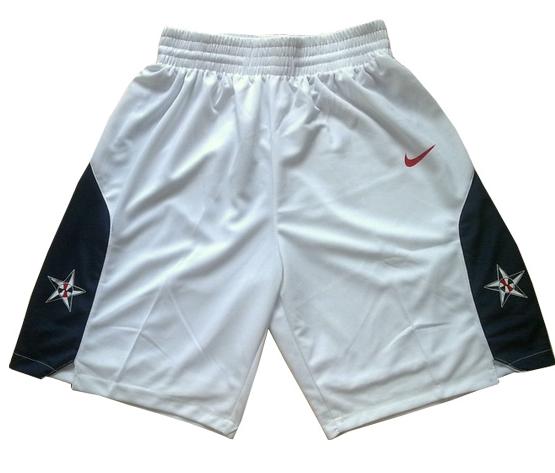 2012 Team USA Basketball White Shorts Cheap