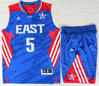 2013 All-Star Eastern Conference Boston Celtics 5 Kevin Garnett Blue Revolution 30 Swingman NBA Suits Cheap