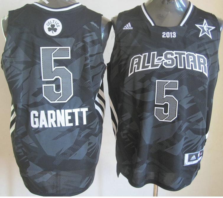 2013 All-Star Eastern Conference 5 Kevin Garnett Grey Revolution 30 Swingman NBA Jerseys Cheap