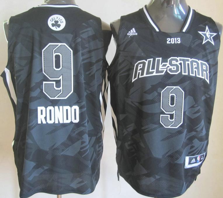 2013 All-Star Eastern Conference 9 Rajon Rondo Grey Revolution 30 Swingman NBA Jerseys Cheap