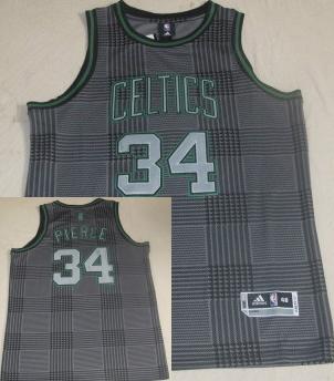 Boston Celtics 34 Paul Pierce Black Rhythm Fashion Jersey Cheap