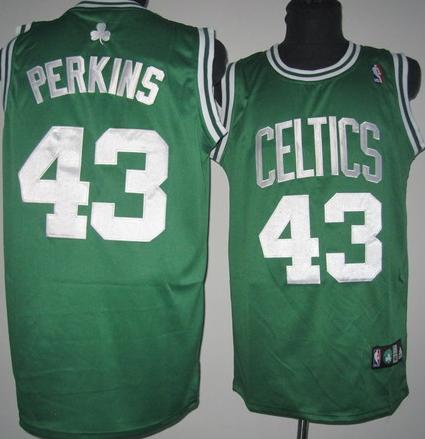Boston Celtics 43 Perkins Green Jersey Cheap