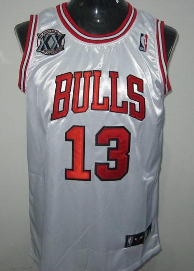 Chicago Bulls 13 NOAH White 20th Jersey Cheap