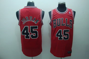 Chicago Bulls 45 Jordan Red Jerseys Cheap
