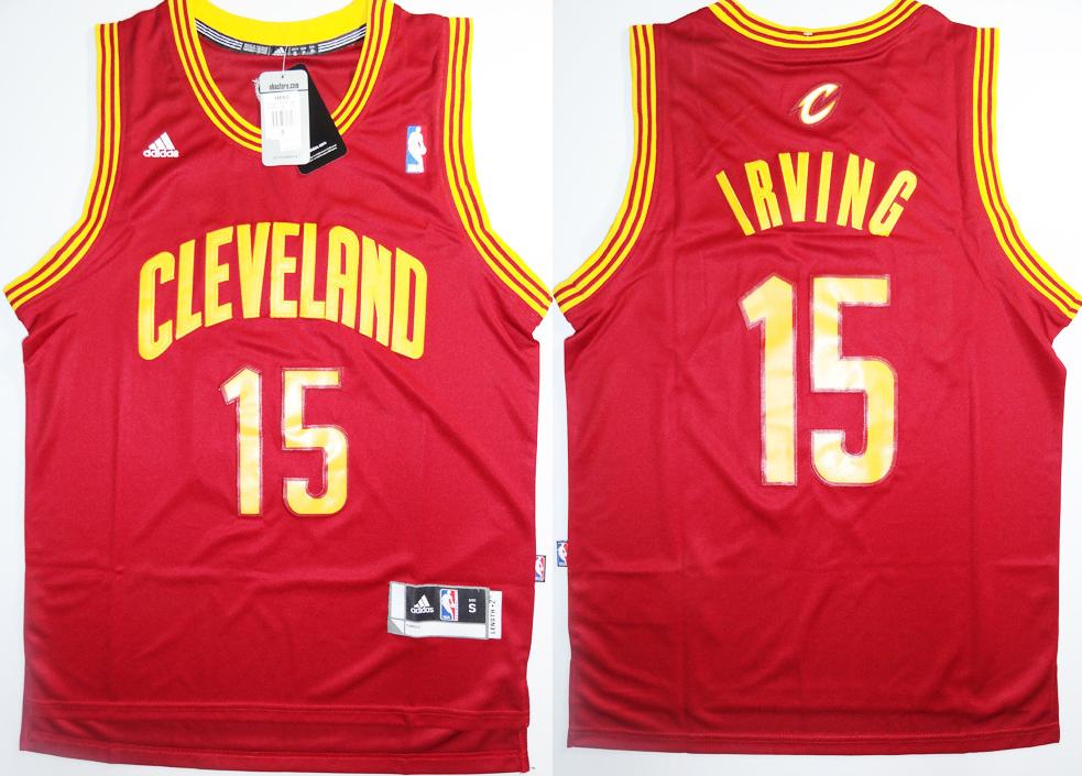 Cleveland Cavaliers 15 Kyrie Irving Red Revolution 30 Swingman NBA Jerseys Cheap