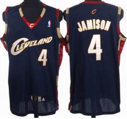 Cleveland Cavaliers 4 Antawn Jamison Blue Jersey Cheap