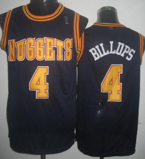 Denver Nuggets 4 Chauncey Billups Blue Revolution 30 NBA Jersey Cheap