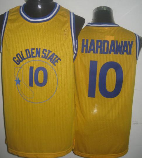 Golden State Warriors 10 Tim Hardaway Yellow Hardwood Classics Revolution 30 NBA Jerseys Cheap