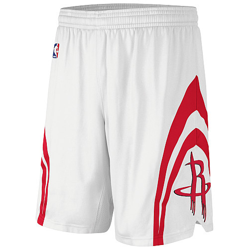 Houston Rockets White Revolution 30 Swingman NBA Short Cheap