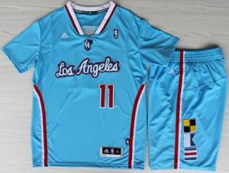 Los Angeles Clippers 11 Jamal Crawford Blue Revolution 30 Swingman NBA Jersey Short Suits New Style Cheap
