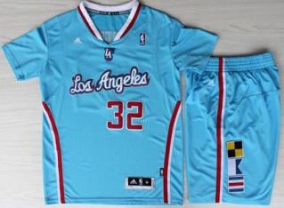 Los Angeles Clippers 32 Blake Griffin Blue Revolution 30 Swingman NBA Jersey Short Suits New Style Cheap
