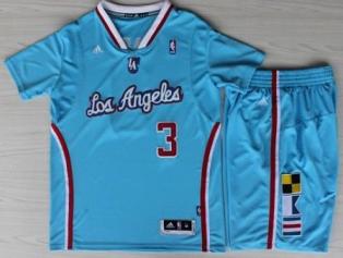 Los Angeles Clippers 3 Chris Paul Blue Revolution 30 Swingman NBA Jersey Short Suits New Style Cheap