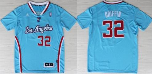 Los Angeles Clippers 32 Blake Griffin Blue Revolution 30 Swingman NBA Jersey New Style Cheap