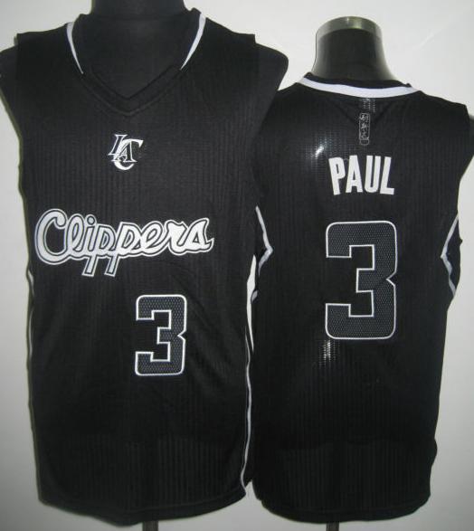 Los Angeles Clippers 3 Chris Paul Black Revolution 30 NBA Jerseys Cheap