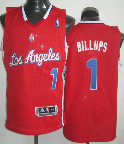 Los Angeles Clippers 1 Chauncey Billups Red Jerseys Cheap