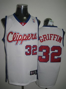 Los Angeles Clippers 32 Griffin white swingman jerseys Cheap