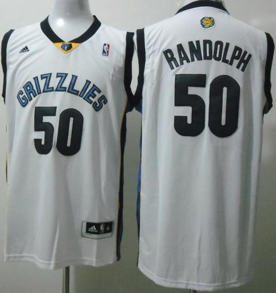 Memphis Grizzlies 50 Zach Randolph White Revolution 30 Swingman NBA Jerseys Cheap