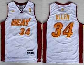 Miami Heat 34 Ray Allen White 2013 Champions Revolution 30 Swingman NBA Jerseys Cheap