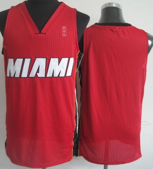 Miami Heat Blank Red Revolution 30 NBA Jerseys Cheap