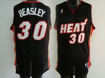 Miami Heat 30 BEASLEY black gridding jerseys Cheap