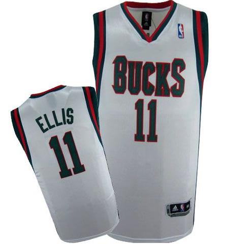 Milwaukee Bucks 11 Monta Ellis White NBA Jerseys Cheap