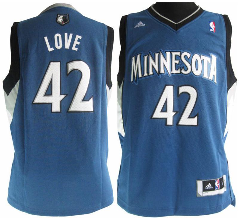 Revolution 30 Minnesota Timberwolves 42 Kevin Love Blue Swingman Jersey Cheap