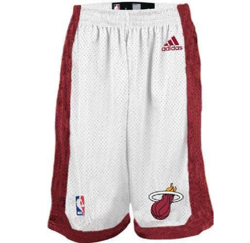 Miami Heat White Shorts Cheap