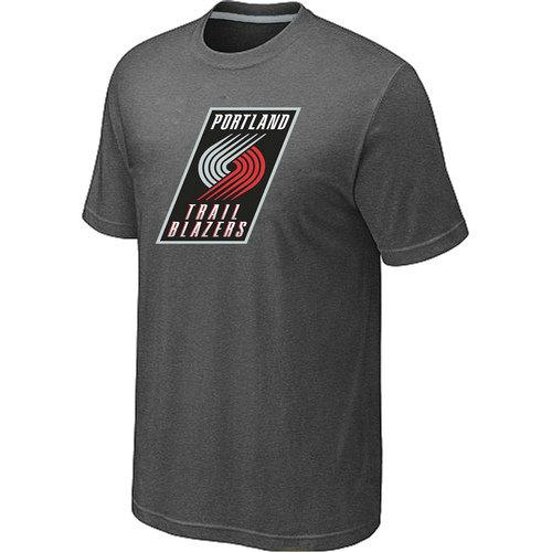 NBA Portland Trail Blazers Big & Tall Primary Logo D.Grey T-Shirt Cheap
